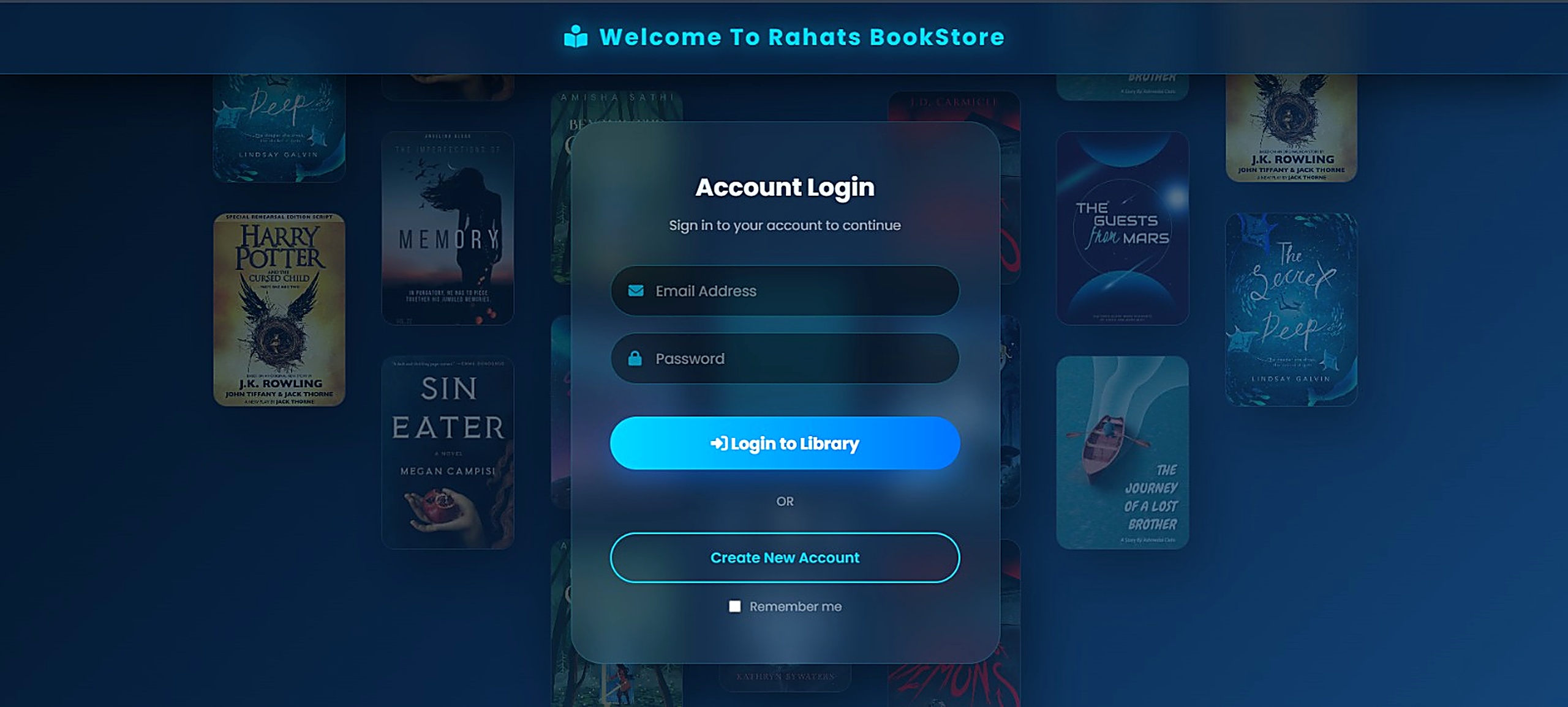 Rahat's BookStore
